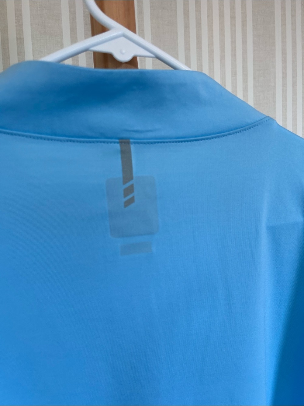 OAKLEY Men's Hydrolix Quarter-Zip Pullover Athletic Shirt Light Blue Size 2XL - Picture 9 of 10